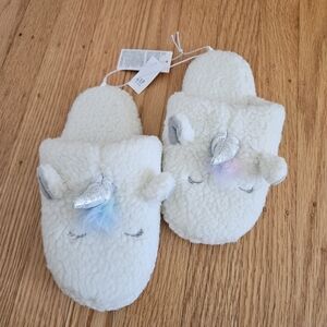 NWT Gap Unicorn Slippers Size 12/13